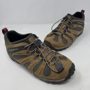Merrell Chameleon 8 Stretch Waterproof Hiking Shoes J500017 Vibram Men's Size 9